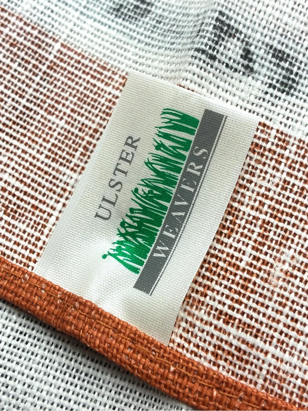 Vintage Ulster Weavers Irish Linen Cats in Waiting Tea Towel Made in Ireland